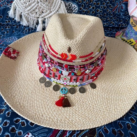 Colombian Handmade Hat Boho Beach Sombrero - Picture 3 of 8